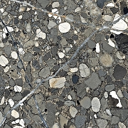 Керамогранит Primavera Arseno Nero Carving CR106 60x60 см-2