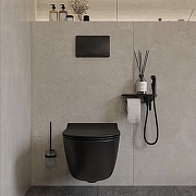 Инсталляция STWORKI 510162 для унитаза с Черной матовой клавишей смыва-4