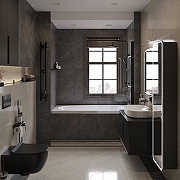 Инсталляция STWORKI 510162 для унитаза с Черной матовой клавишей смыва-5