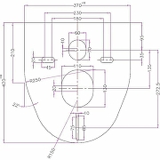 Инсталляция STWORKI 510162 для унитаза с Черной матовой клавишей смыва-17