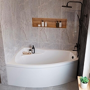 Акриловая ванна STWORKI Монтре 170x105 L Mn1700L без гидромассажа-5