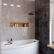 Акриловая ванна STWORKI Монтре 170x105 L Mn1700L без гидромассажа-6