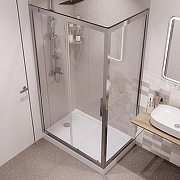 Акриловый поддон для душа STWORKI Эстерсунд 120x90 Белый-2