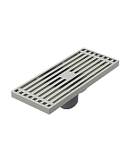 Душевой трап Orange 200x80 TR01-009ni с решеткой Никель