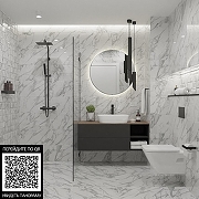 Керамогранит Primavera Omnia White Polished PR136 60x60 см-5