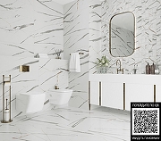 Керамогранит Primavera Signorina Gold Carving CR112 60x60 см-8