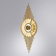 Настенный светильник Artelamp Almaaz A2564AP-1PB цвет плафона/подвески Оранжевый, цвет арматуры Медь-1