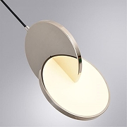 Подвесной светильник Artelamp Hannah A1916SP-1CC цвет плафона/подвески Белый, цвет арматуры Хром-3