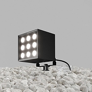 Ландшафтный светильник Maytoni Ares O309FL-L18B3K цвет плафона/подвески Черный, цвет арматуры Черный-2