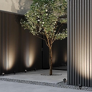 Ландшафтный светильник Maytoni Ares O309FL-L8B3K цвет плафона/подвески Черный, цвет арматуры Черный-7