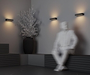 Настенный светильник Maytoni Lot O428WL-L20GF3K цвет плафона/подвески Графит, цвет арматуры Графит-4