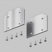 Заглушка Maytoni Magnetic track system Exility Accessories for tracks Exility TRA034MPEC-21S цвет арматуры Серебро-1