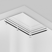 Профиль алюминиевый Maytoni Magnetic track system Gravity Accessories for tracks Gravity TRA010MP-212S для натяжного потолка цвет арматуры Серебро-3