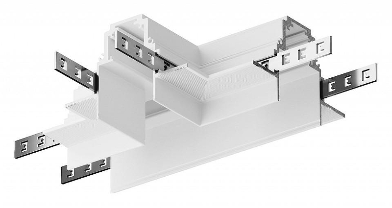 Коннектор питания Т-образный Maytoni Magnetic track system Gravity Accessories for tracks Gravity TRA010CT-42W 