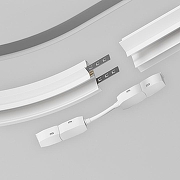 Коннектор питания угловой Maytoni Magnetic track system Exility Accessories for tracks Exility TRA034CS-W цвет арматуры Белый-3