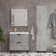 Шкаф пенал Volna Twing 40 pnTWG40-02 Бетон-5