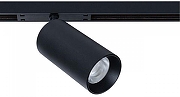 Трековый светильник Artelamp Optima A7261PL-1BK цвет плафона/подвески Черный, цвет арматуры Черный