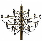 Люстра Divinare Molto 8030/17 LM-30 цвет арматуры Латунь, Черный