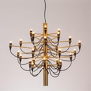 Люстра Divinare Molto 8030/17 LM-30 цвет арматуры Латунь, Черный-1