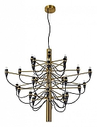Люстра Divinare Molto 8030/17 LM-30 цвет арматуры Латунь, Черный-2