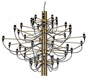 Люстра Divinare Molto 8030/17 LM-50 цвет арматуры Латунь, Черный