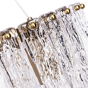 Люстра Divinare Felis 6005/17 SP-8 цвет плафона/подвески Прозрачный, цвет арматуры Латунь-4