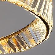 Люстра Divinare Millie 1136/17 SP-36 цвет плафона/подвески Прозрачный, цвет арматуры Латунь-4