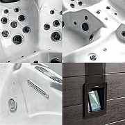 Бассейн Gruppo Treesse Rodas 230x230 PROD01BP с гидромассажем-2