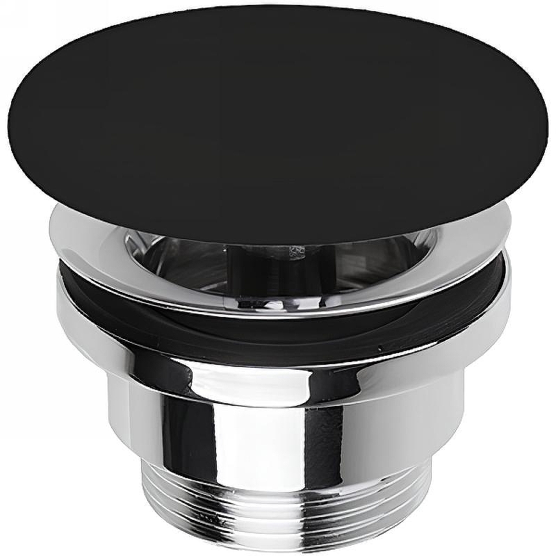 Донный клапан Simas PLCE nero matt click-clack 