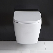 Унитаз подвесной BelBagno Albano BB120CHR/BB120SC с сиденьем Микролифт-7