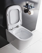 Унитаз подвесной BelBagno Albano BB120CHR/BB120SC с сиденьем Микролифт-9