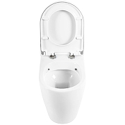 Унитаз приставной BelBagno Marino BB105CBR/BB105SC с сиденьем Микролифт-5