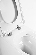 Унитаз приставной BelBagno Marino BB105CBR/BB865SC с сиденьем Микролифт-2