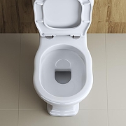 Унитаз-компакт BelBagno Boheme BB115CPR/BB115SC с бачком и сиденьем Микролифт-13