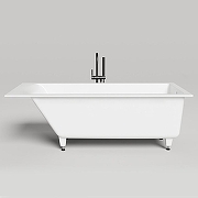 Ванна из искусственного камня Salini Cascata 170х75 104123M Белая матовая-2