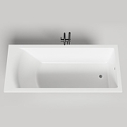 Ванна из искусственного камня Salini Cascata 180х80 104213G Белая глянцевая-3
