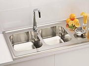 Кухонная мойка Alveus Classic Pro 110 SAT-90 1400x600 1132129 Сатинированная сталь-4
