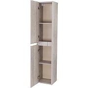 Шкаф пенал BelBagno Kraft 33 L KRAFT-1600-2A-SC-RGB-L подвесной Rovere Galifax Bianco-2