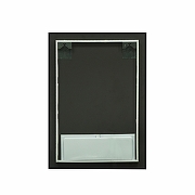 Зеркало Bond Cube 60x80 M36ZE-6080 с подсветкой Черное с бесконтактным выключателем-12