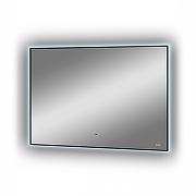 Зеркало Bond Cube 100x80 M36ZE-10080 с подсветкой Черное с бесконтактным выключателем-9