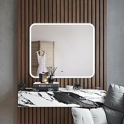 Зеркало Bond Cube 100x80 M39ZE-10080 с подсветкой с сенсорным выключателем-7