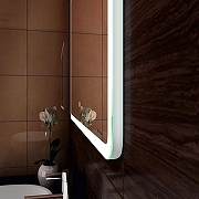 Зеркало Bond Cube 100x80 M39ZE-10080 с подсветкой с сенсорным выключателем-8