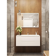 Зеркало Bond Cube 120x80 M44ZE-12080 с подсветкой с сенсорным выключателем-3
