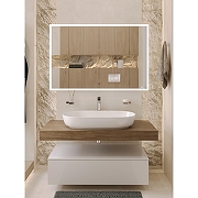 Зеркало Bond Cube 120x80 M44ZE-12080 с подсветкой с сенсорным выключателем-6