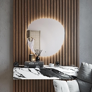 Зеркало Bond Circle 80x80 M37ZE-8080 с подсветкой с бесконтактным выключателем-5