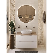 Зеркало Bond Circle 80x80 M37ZE-8080 с подсветкой с бесконтактным выключателем-8