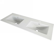 Раковина Cezares 120 50135 двойная Bianco