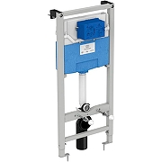 Комплект унитаза с инсталляцией Ideal Standard Tesi Aqua Blade T3868V1/121AC с сиденьем Микролифт и Белой клавишей смыва-4