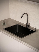 Кухонная мойка РМС 60 MR-6050BL Графит-5