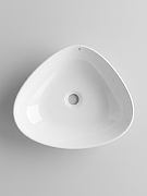 Раковина накладная Orange 50 B07-500W Белая глянцевая-4